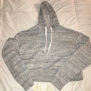 Crop top hoodie